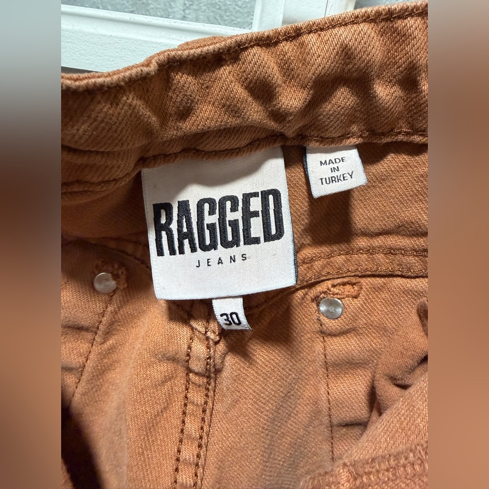 The Ragged Priest Brown High-Waisted Straight Leg Jeans - Picture 7 of 9